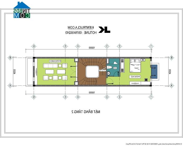 Ảnh Tư vấn xây nhà diện tích 4,5x18m