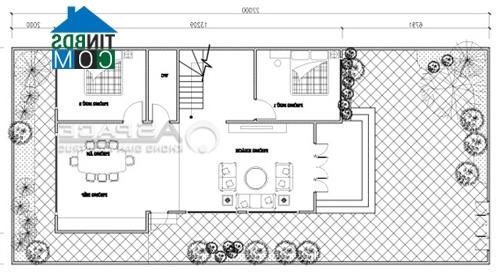 Ảnh Tư vấn xây biệt thự 2 tầng trên đất diện tích 10x22m