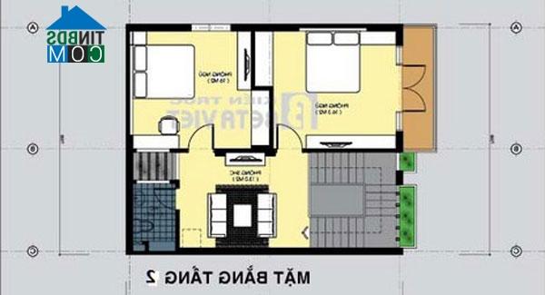 Ảnh Tư vấn thiết kế biệt thự đẹp 2 tầng - mái dốc