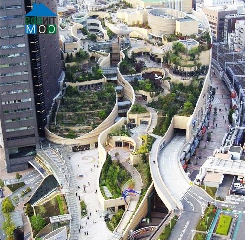 Ảnh Namba Park - 8 bậc xanh mát của Osaka