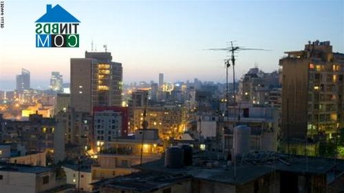 Ảnh Thủ đô Beirut biến thành "vườn treo Babylon"