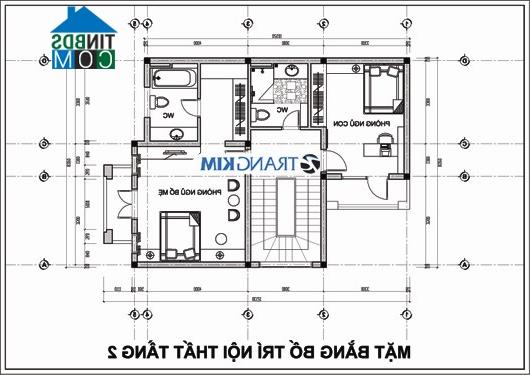 Ảnh Thiết kế nội thất biệt thự 3 tầng diện tích 97m2