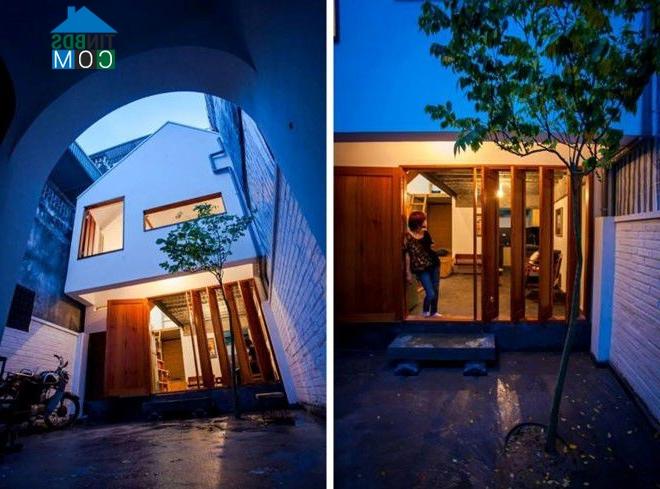 Ảnh Kiến trúc độc đáo của ngôi nhà 300 triệu ở Hà Nội