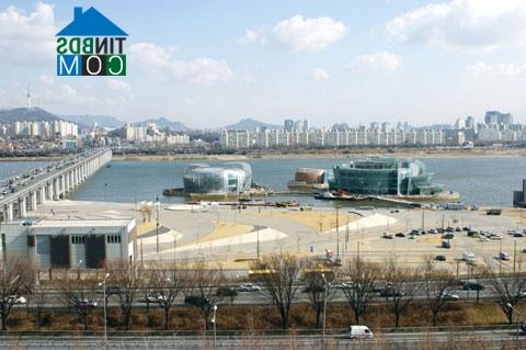 Ảnh Vẻ đẹp của đảo nhân tạo lớn nhất thế giới tại Seoul