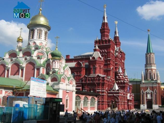 Ảnh Ngắm điện Kremlin đẹp lung linh qua các góc nhìn