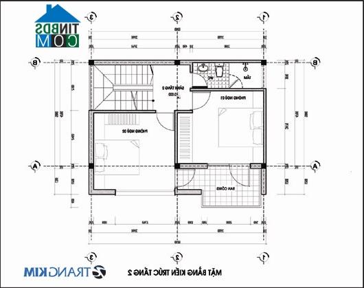 Ảnh Thiết kế biệt thự hình khối diện tích 6,5x10m