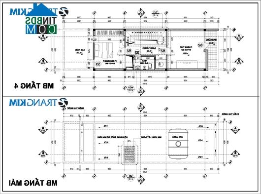 Ảnh Tư vấn xây nhà ống 3 tầng trên diện tích 65m2