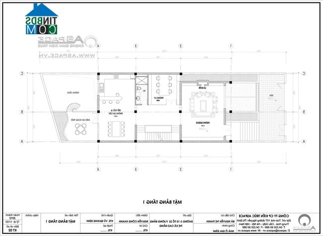 Ảnh Tư vấn xây biệt thự diện tích 9x40m