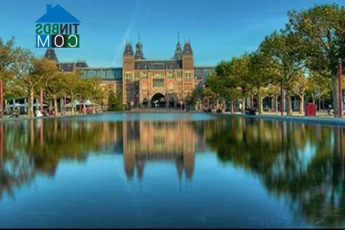 Ảnh Chiêm ngưỡng vẻ đẹp muôn màu của kiến trúc cổ Amsterdam