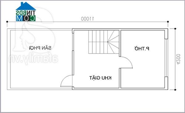 Ảnh Tư vấn thiết kế nhà cho hai hộ gia đình sử dụng, DT 46m2