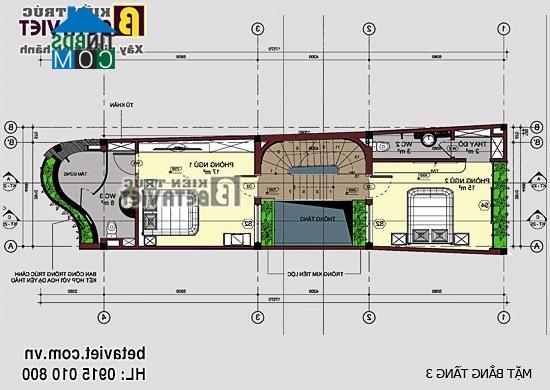 Ảnh Tư vấn thiết kế nhà ống 5 tầng hiện đại