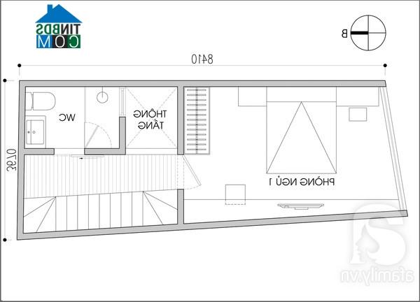 Ảnh Tư vấn thiết kế nhà 28m2 tràn ngập ánh sáng