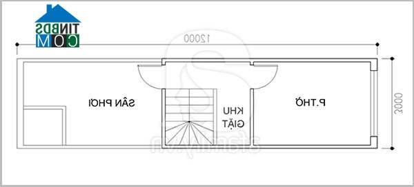 Ảnh Tư vấn thiết kế nhà ống trên diện tích đất 36m2