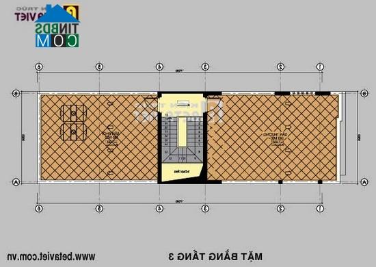 Ảnh Tư vấn thiết kế nhà 2 tầng trên diện tích 4,5x20m