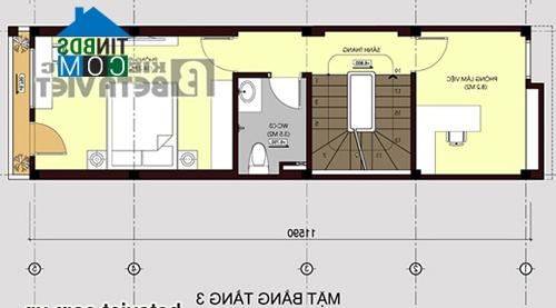 Ảnh Mẫu thiết kế nhà 3,5 tầng