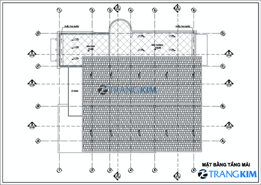 Ảnh Thiết kế kiến trúc biệt thự Châu Âu diện tích 150m2