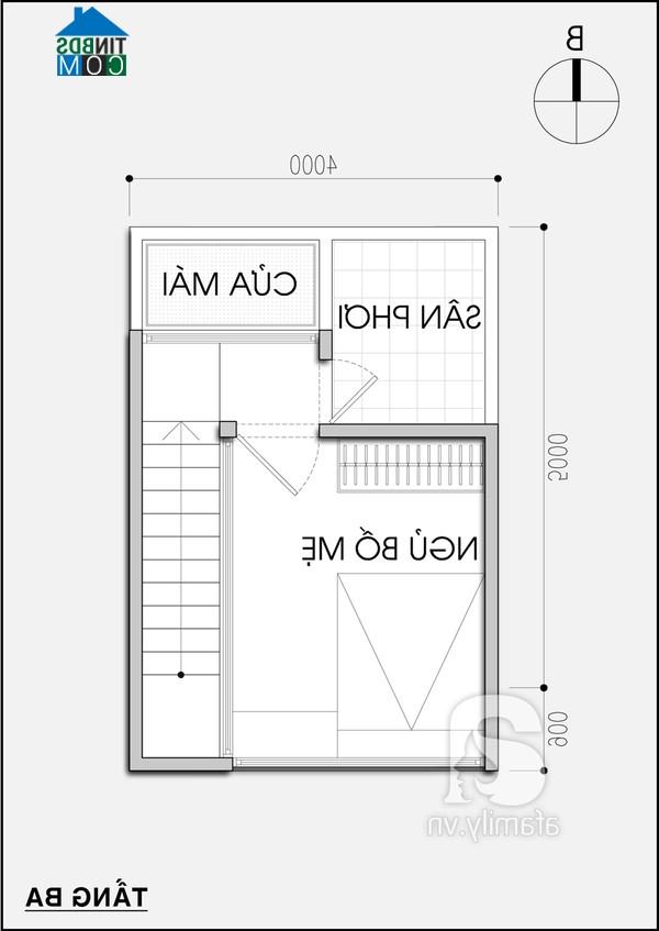 Ảnh Tư vấn thiết kế nhà cho 5 người, DT 4x5m2