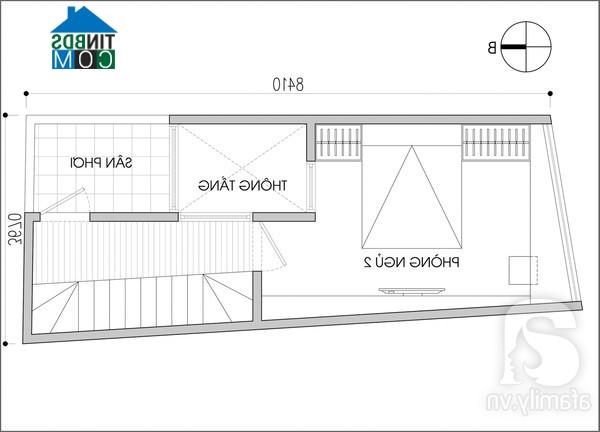 Ảnh Tư vấn thiết kế nhà 28m2 tràn ngập ánh sáng