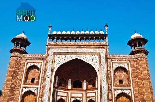 Ảnh Taj Mahal - biểu tượng của tình yêu vĩnh hằng