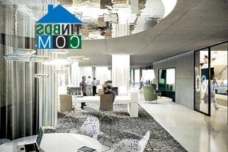 Ảnh "Nhà máy" sản xuất phần mềm của VP kiến trúc Henn Architekten