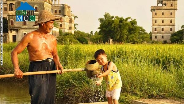 Ảnh Kiến trúc có một không hai của tháp canh Khai Bình
