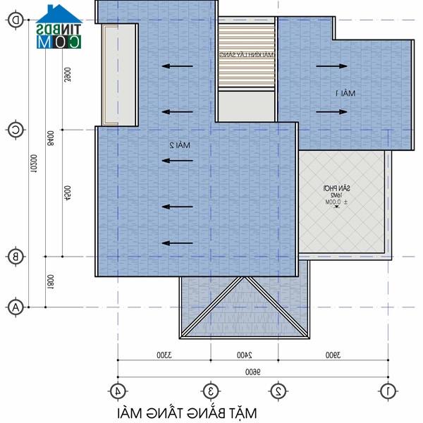 Ảnh Tư vấn thiết kế xây nhà 2 tầng hướng Tây