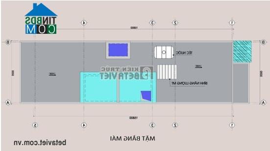 Ảnh Giải pháp không gian cho nhà phố hiện đại 3 tầng