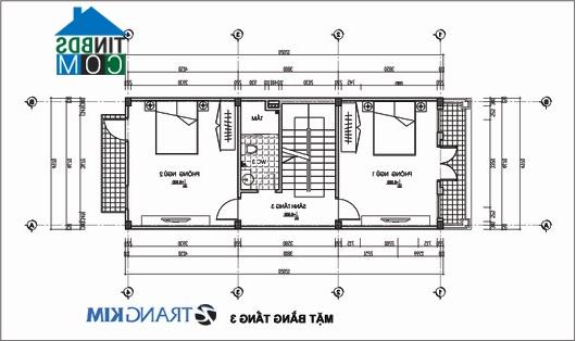 Ảnh Tư vấn xây nhà ống 4 tầng trên đất 60m2