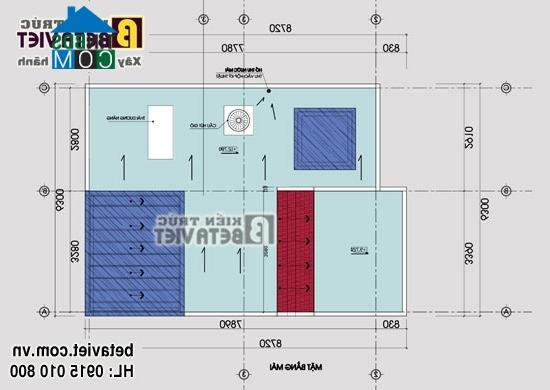 Ảnh Tư vấn xây nhà 3 tầng 1 tum trên diện tích 78m2