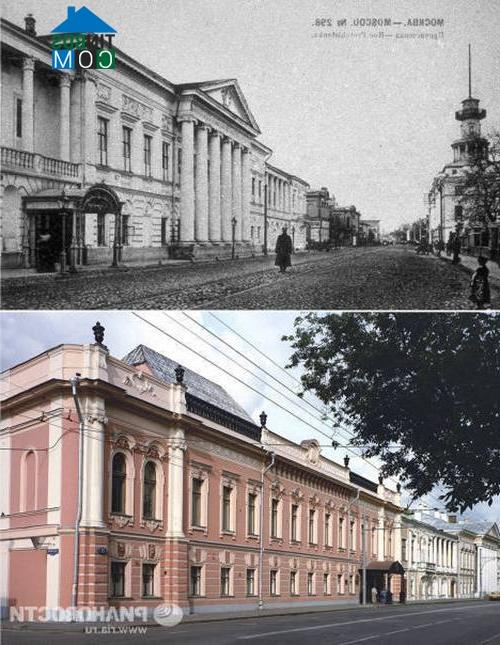 Ảnh Thủ đô Moscow "thay da đổi thịt" ra sao trong 100 năm qua?
