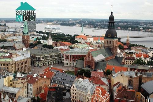 Ảnh Thành phố Riga duyên dáng bên dòng Daugava