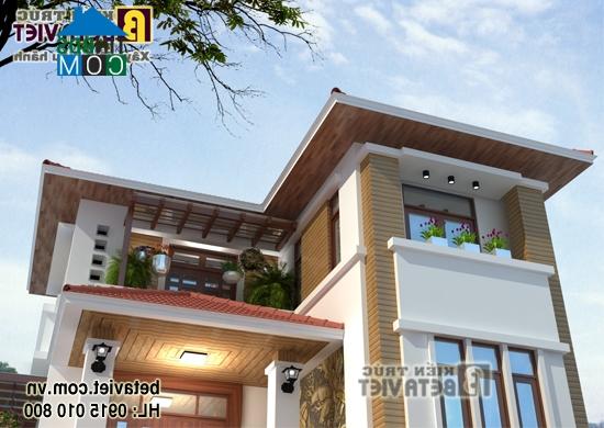 Ảnh Tư vấn xây biệt thự 2 tầng theo phong cách tân cổ điển