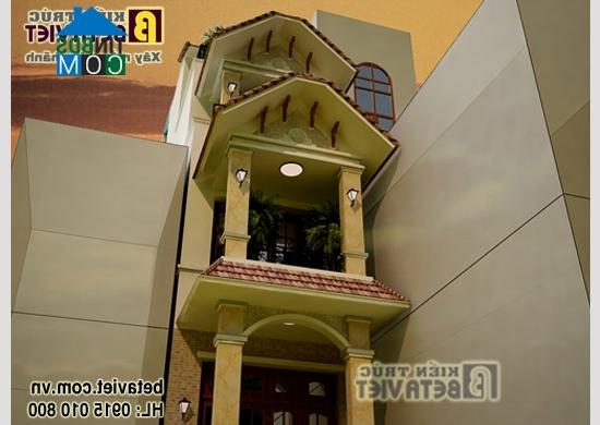 Ảnh Tư vấn xây nhà 3 tầng 1 tum trên diện tích 78m2