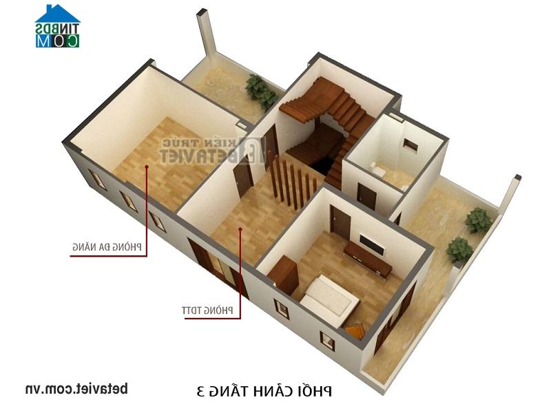 Ảnh Thiết kế biệt thự theo phong cách cổ điển kết hợp hiện đại