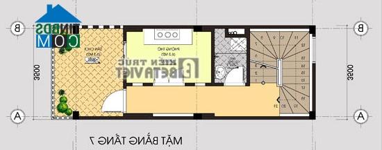 Ảnh Tư vấn thiết kế nhà phố kiêm VP làm việc, DT 3,5 x 9,1m