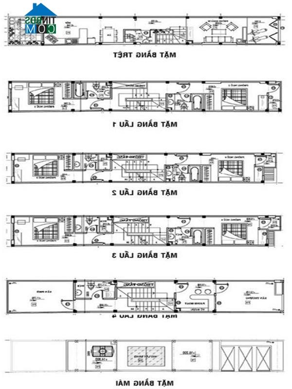 Ảnh Nhà hẹp không tù túng