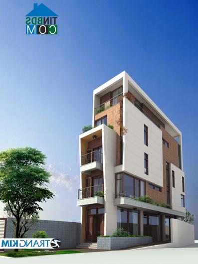 Ảnh Nhà phố độc đáo trên diện tích 3,5x16m2