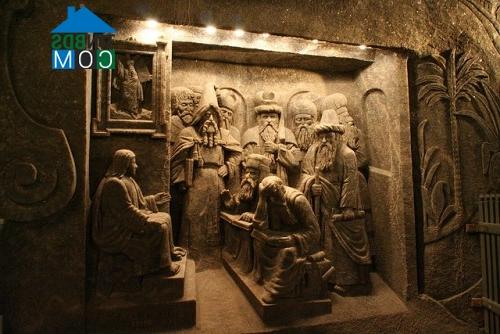 Ảnh Mỏ muối Wieliczka - công trình độc đáo dưới lòng đất