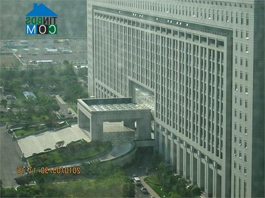 Ảnh Cận cảnh trụ sở chính quyền 12.000 tỷ đồng ở Trung Quốc