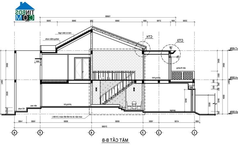 Ảnh Tư vấn thiết kế xây nhà "nửa biệt thự"