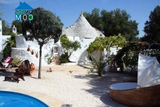 Ảnh Kiến trúc lạ kì của ngôi nhà Trullo