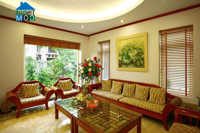 Ảnh Trang trí nhà đẹp đón xuân với hoa lá