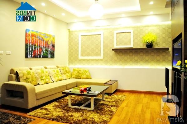 Ảnh Căn hộ thanh lịch, xanh mát của cặp vợ chồng trẻ ở Hà Nội 