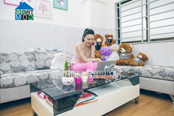 Ảnh Nhà nhỏ xinh đẹp của Á hậu Trà Giang