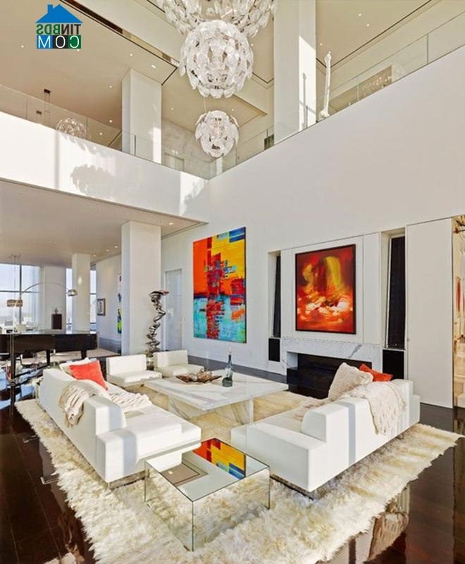 Ảnh Ngắm nội thất trong penthouse của tỷ phú New York