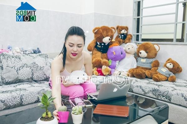 Ảnh Nhà nhỏ xinh đẹp của Á hậu Trà Giang