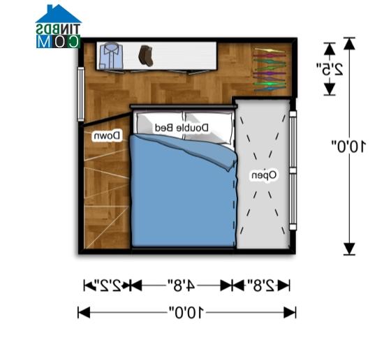 Ảnh Ngôi nhà chưa đến 10m2 trị giá 53 triệu đồng tại Canada