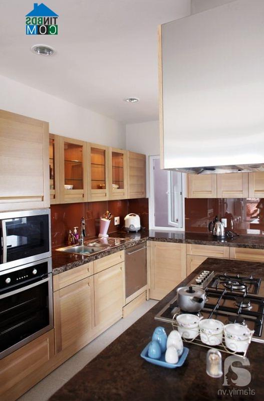 Ảnh Nhà 95m2 với nội thất gỗ hài hòa 