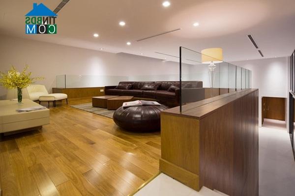 Vẻ ấm cúng của phòng gia đình