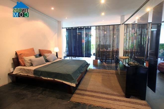 Ảnh Phong cách Á đông trong căn hộ ven hồ Tây